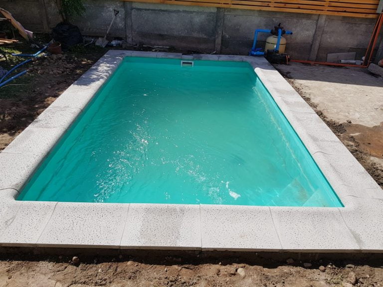 entrega piscina fibra