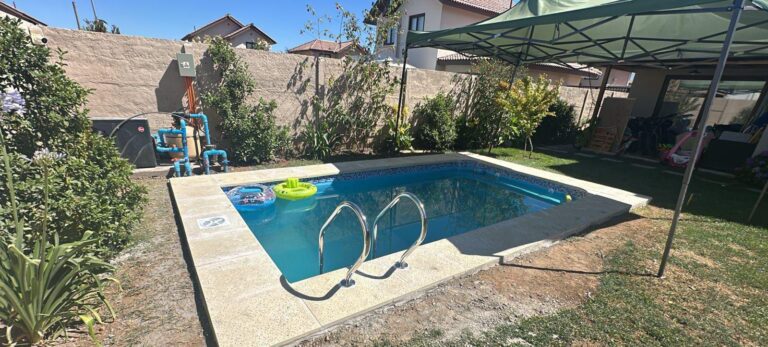 escalera de piscina
