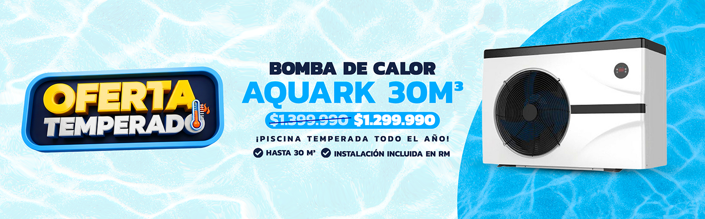 Bombas de Calor - Temperado de Piscinas